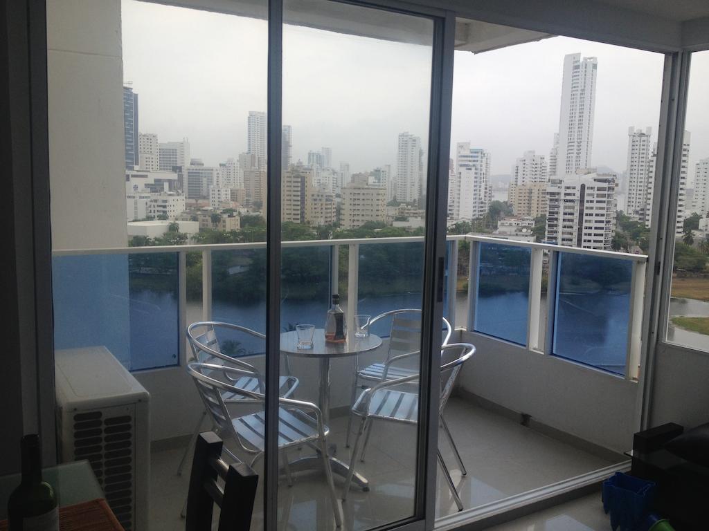 Apartamento Con Vista Al Laguito Y Al Mar Cartagena  Exterior foto