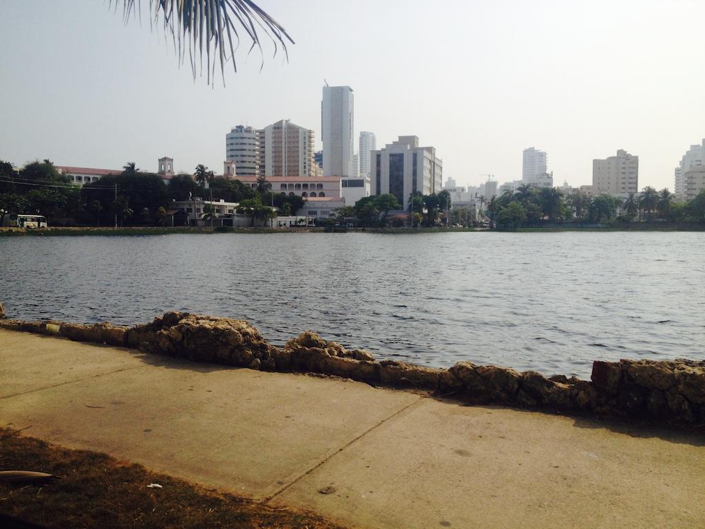 Apartamento Con Vista Al Laguito Y Al Mar Cartagena  Exterior foto