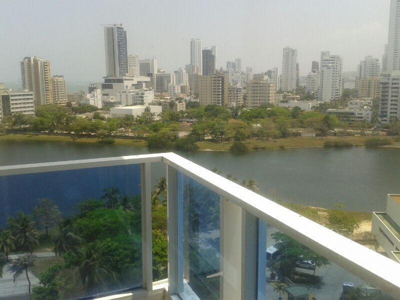 Apartamento Con Vista Al Laguito Y Al Mar Cartagena  Exterior foto
